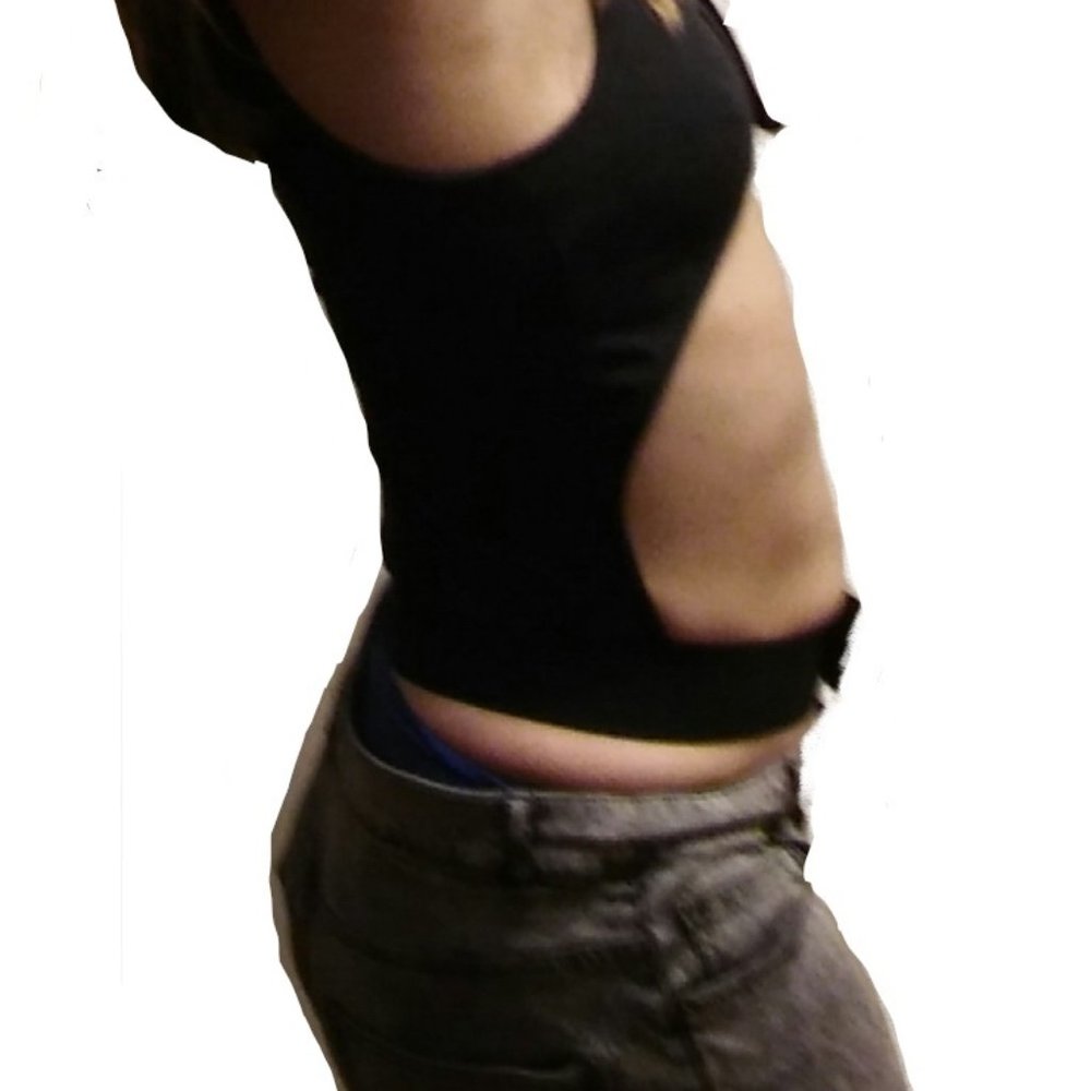 Computer User Back Pain Relieving Compression Vest